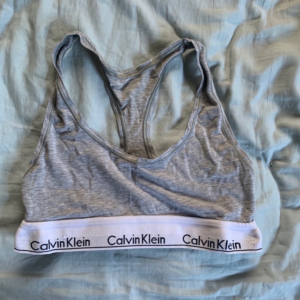 Grey Calvin Klein Bralette